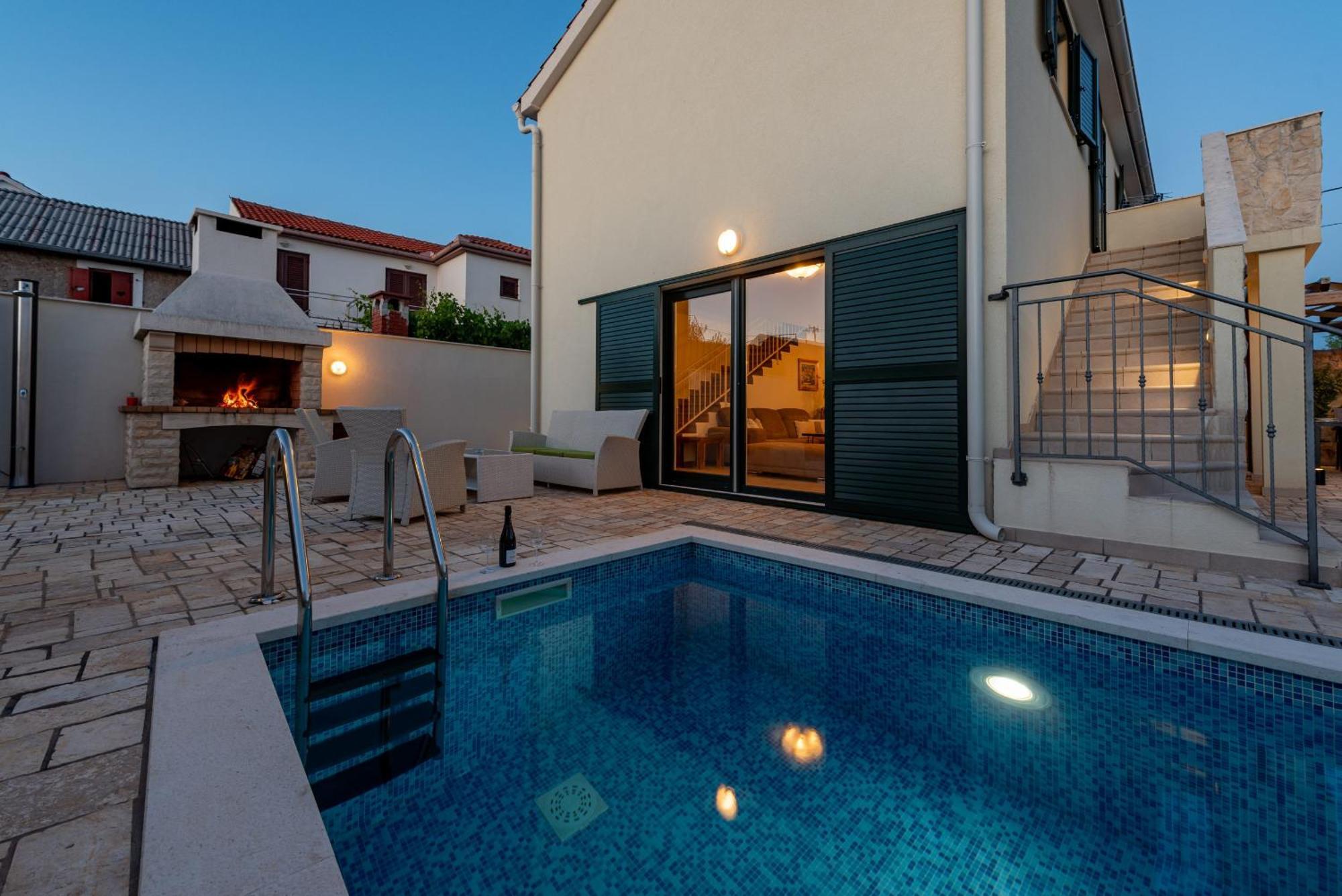 Villa Ivo Zadarvillas Vinjerac Buitenkant foto