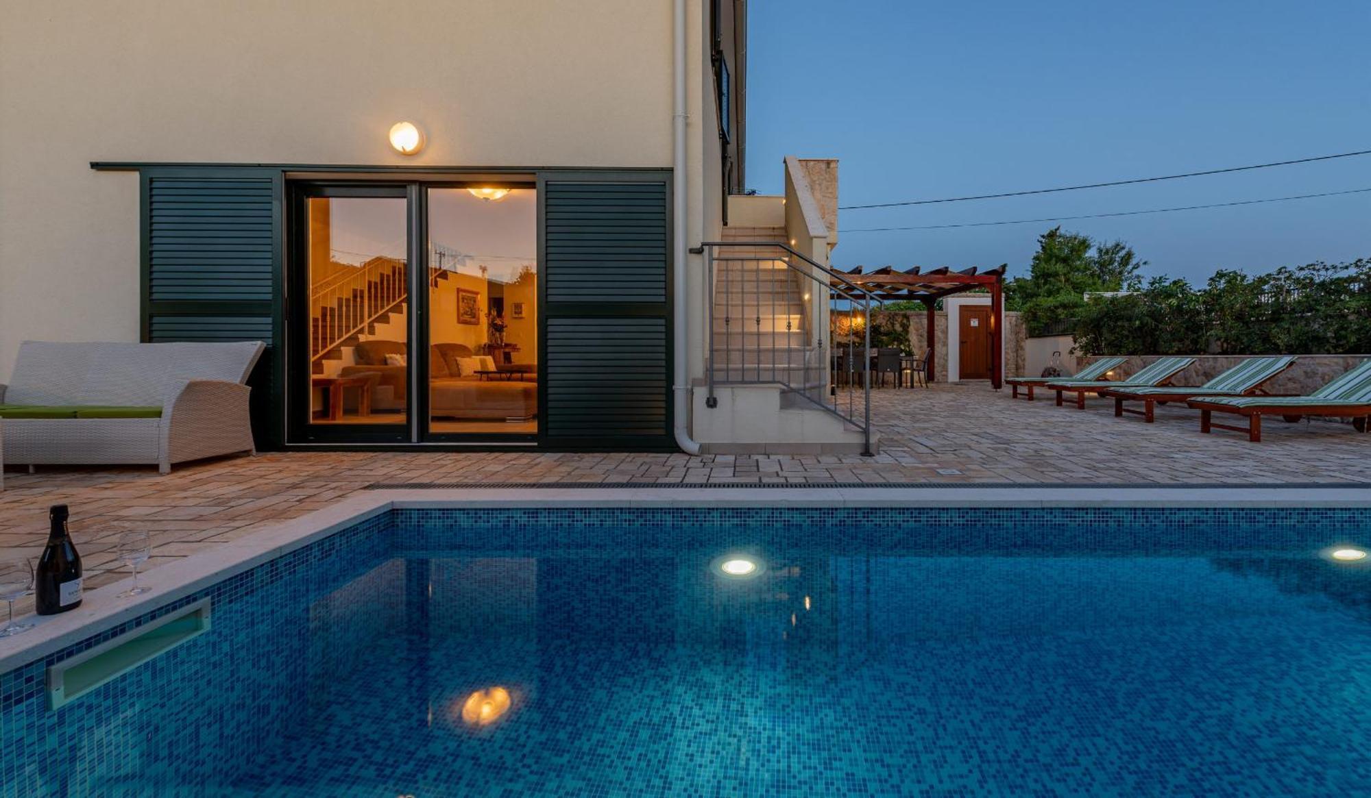 Villa Ivo Zadarvillas Vinjerac Buitenkant foto