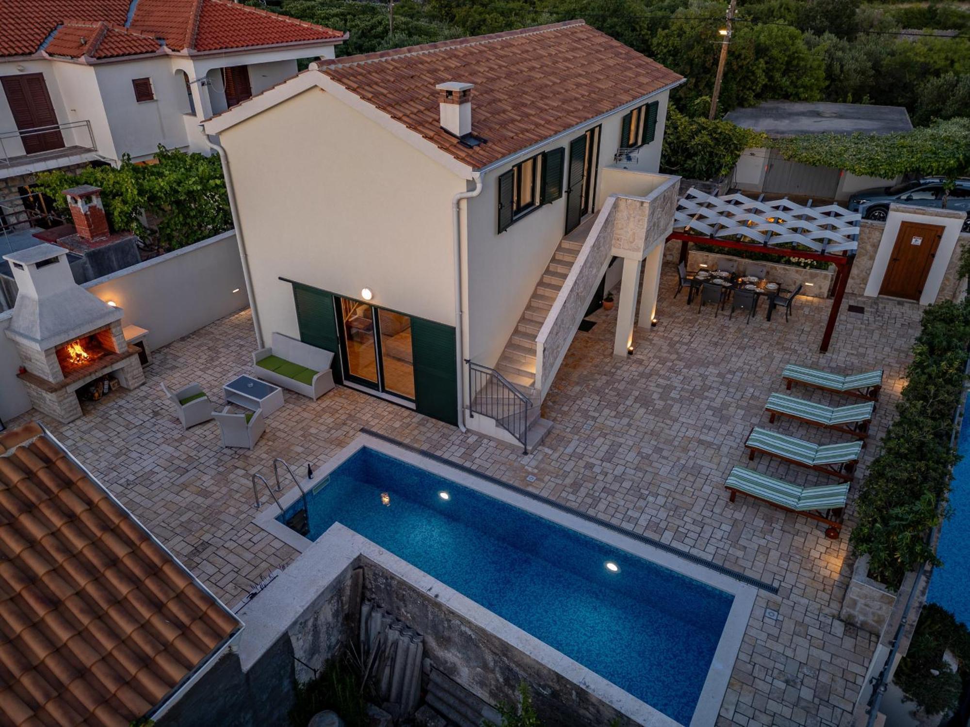 Villa Ivo Zadarvillas Vinjerac Buitenkant foto
