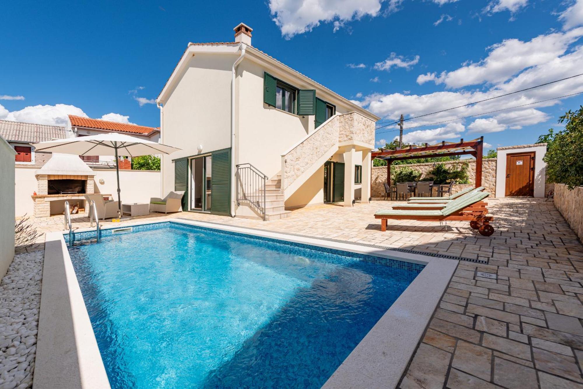 Villa Ivo Zadarvillas Vinjerac Buitenkant foto